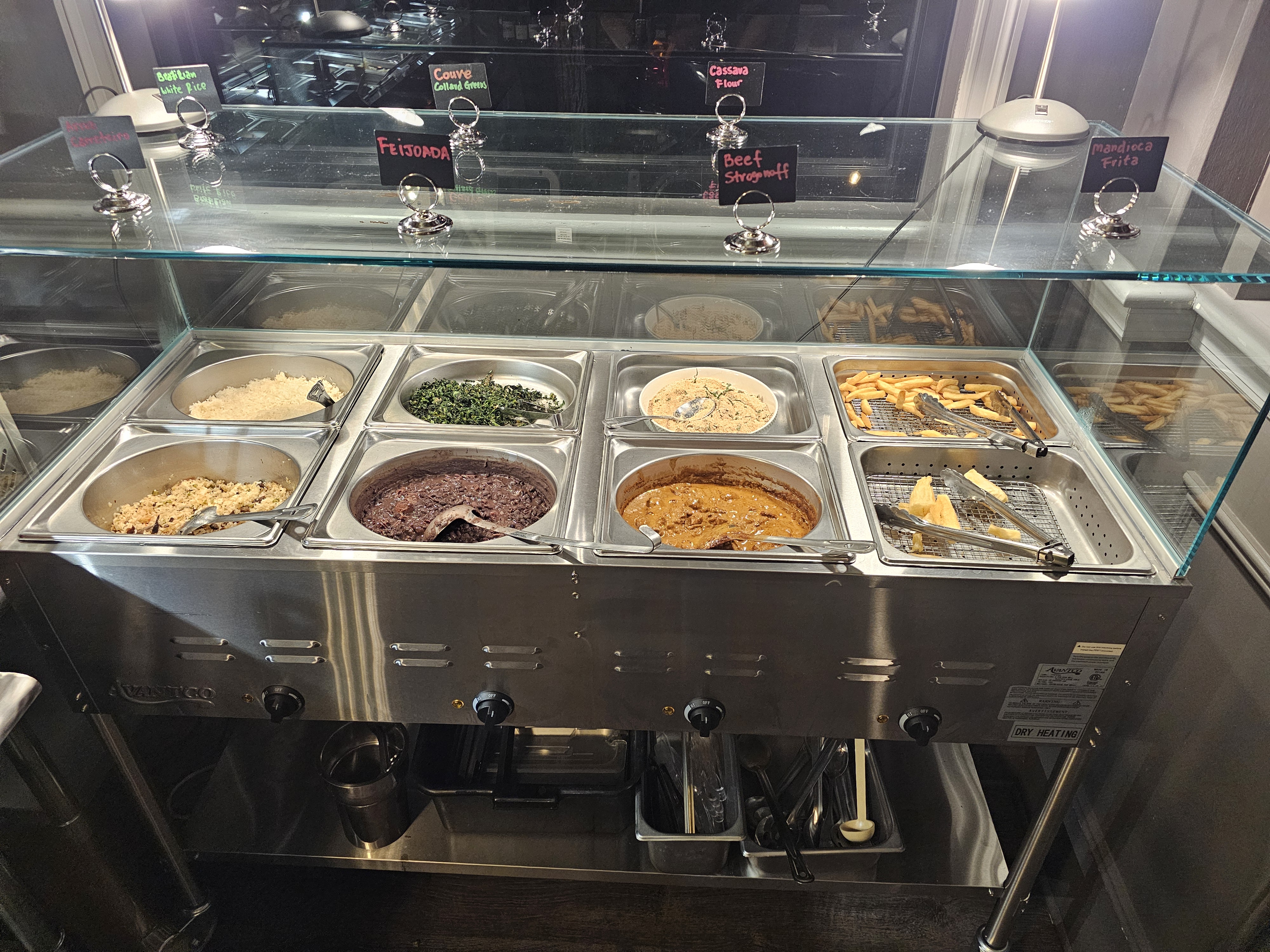 Samba BBQ Hot Steam Table